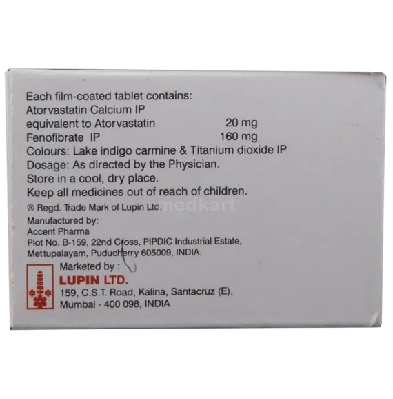 tonact tg 20mg tablet 10's